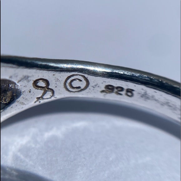 925 sterling silver hematite ring✨ - Picture 12 of 16